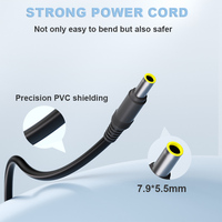 Adaptador de Corriente CA/CC para Portátil OEM de Fábrica, 65W, 20V, 3.25A, 7.9*5.5mm, para IBM ThinkPad T400 T410 T60 R61, Material para PC, Fuente de Alimentación para Portátil