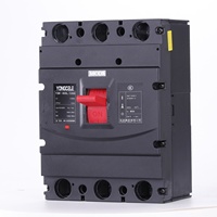 Interruptor Automático de Caja Moldeada (MCCB) 3P 4P con Unidad de Disparo Térmico Magnético/Electrónico para Protección de Distribución de Energía Industrial