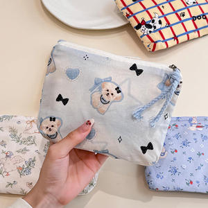Borsa per il Trucco 2 in 1, Tendenza 2026, in Tessuto di Cotone, Borse da Viaggio Unisex Luminose, Mini Borsa per il Trucco da Concerto in Tessuto di Cotone - Product Image 2
