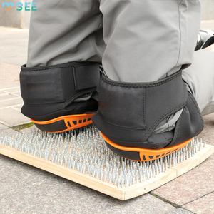 Genouillères renforcées SeeMore prêtes à l'emploi avec coussinets en gel, résistantes aux chocs et anti-perforation pour la construction, le soudage et le carrelage - Product Image 6