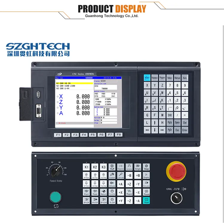 SZGH set pengontrol cnc 2 sumbu Harga murah dan Grosir untuk bubut berputar