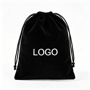 Velvet Drawstring Pouch Soft Touch Velvet Drawstring <b>Bag</b> Custom Logo Jewelry Storage <b>Bag</b> <b>Wedding</b> <b>Gift</b> Favor Pouch for Gadgets - Product Image 5