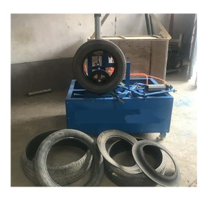Machine à découper les pneus en caoutchouc, machine à découper les pneus usagés, coupeur de flancs de pneus usagés - Product Image 3