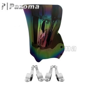 Moto parabrisas deflectores claro humo negro para Suzuki <span class=keywords><strong>Boulevard</strong></span> M109R M50 M90 2006-2016 - Product Image 2