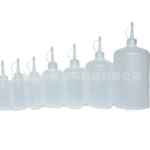 ขวดพลาสติก HDPE ปากแหลม 75 มล. ทรงกระบอกตรง ไหล่แบน ขวดบรรจุสี พร้อมเชือก บรรจุภัณฑ์ทั่วไป - Product Image 1