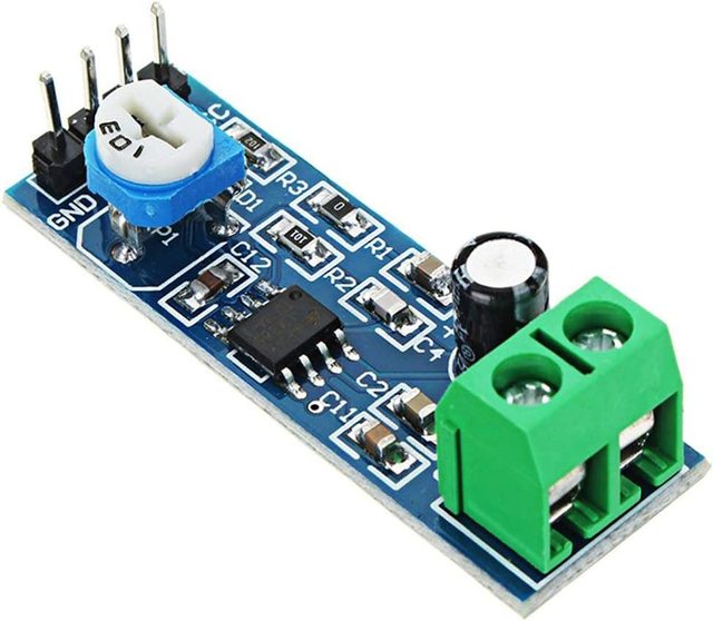 200 Times AMP Solo 5V-12V 10K Adjustable LM386 Mono Audio Amplifier Module....