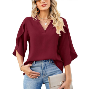 Conjuntos de Shorts de Algodón Crochet de 280 g/m², Talla Grande, Personalizados, con Hombros Caídos, Unisex, Camisetas de 220 g/m² y 200 g/m² para Mujer - Product Image 4