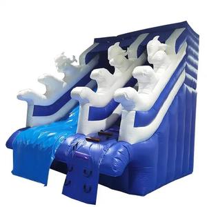 Tobogán Acuático Comercial <span class=keywords><strong>para</strong></span> Jardín a Precio <span class=keywords><strong>de</strong></span> Fábrica, <span class=keywords><strong>Piscina</strong></span> <span class=keywords><strong>para</strong></span> Niños y Adultos, Juegos Divertidos al Aire Libre, Tobogán Seco, Castillo Inflable - Product Image 2