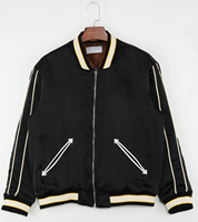 Veste de baseball d'hiver unisexe Wengshuo personnalisée à deux couches, en velours côtelé avec doublure polyester/coton, design patchwork, simple boutonnage
