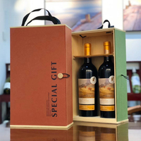 Caja de papel personalizada de lujo directa de fábrica, embalaje de vino y Perfume, lámina dorada, estampado en relieve, laminación mate, Impresión de Desaparición