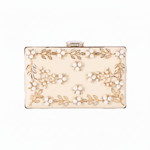 กระเป๋าถือประดับเพชรสำหรับงานแต่งงาน งานเลี้ยง และงานจัดเลี้ยง กระเป๋าถือหรูหราสำหรับผู้หญิงสำหรับงานกลางคืน กระเป๋าถือสวยสง่าสำหรับชุดราตรี - Product Image 1