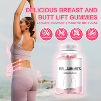 Gummies personnalisées pour l'amélioration des formes des hanches et des fesses (BBL) – Vitamines pour adultes pour l'agrandissement et l'amélioration des courbes