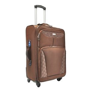 מפעל סיטונאי ישיר עיצוב אופנה ארבעה גלגלים ספינר פוליאסטר לשאת על סט 4 יחידות מטען - Product Image 3