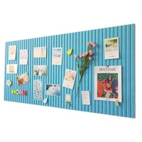 Tableau d'affichage 3D en feutre pour bureau, panneau mural décoratif épais pour affichage de photos, décoration murale douce pour la maison