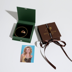 Wholesale Simple Necklace, Ring, Jewelry <b>Box</b>, Ribbon, Best-selling Custom logo <b>Earrings</b>, Storage Packaging Jewelry <b>Box</b> - Product Image 6