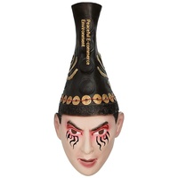 Masques Ciel et Enfer pour Halloween et Noël, en caoutchouc, amusants, pour carnaval, ZP, fabriqués en Chine