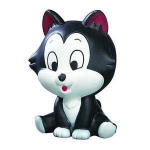 Pu Foam Cartoon Cat High <b>Rebound</b> Black Cat Toy Factory Craft For 2 To 4 Years Unisex Fidget Toy - Product Image 1