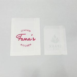 Bolsa de Papel Kraft Blanca o Marrón para Pan, Galletas, Donuts y Otros Productos de Panadería Francesa, con Diseño Personalizado - Product Image 4