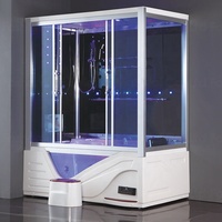 Prix Usine Cabine de Douche Complète Autonome avec Massage Balnéo, Hammam et Bain de Vapeur