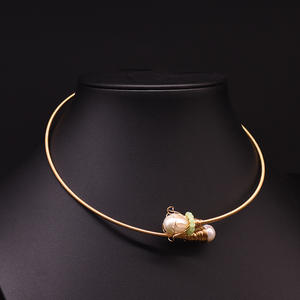 Collar de Perlas, Estilo <span class=keywords><strong>Barroco</strong></span>, para Mujer, Clásico, Brillante, para Fiestas, Adorno de Joyería - Product Image 1