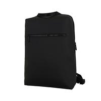 Sac à dos de luxe exécutif pour ordinateur portable, sac de voyage d'affaires étanche en PU de qualité supérieure, peut mettre sur les bagages