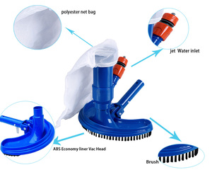 Aspirateur à <span class=keywords><strong>jet</strong></span> économique avec brosse pour petites piscines hors sol - Product Image 4