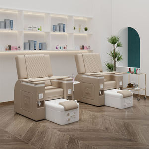 Bojue Luxury Spa Silla de masaje para manicura y pedicura Bañera de hidromasaje ajustable Máquina de pedicura para salón de uñas - Product Image 6