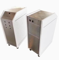 Boîtier PC de jeu SAMA ABS et alliage d'aluminium, châssis d'ordinateur ATX anti-poussière, compatible avec plusieurs cartes mères ATX