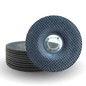 WA 10PACK-4 Meule flexible de 1/2 pouces 80 # pour meuleuses d'angle en métal de 4 1/2 pouces de diamètre 1/8 pouces d'épaisseur 7/8 pouces - Product Image 1