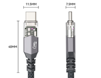 Cable de Carga Superrápida USB C a USB C de 240W PD 3.1, 48V 5A con E-Marker, Cable de Datos para MacBook Pro M4 Hub