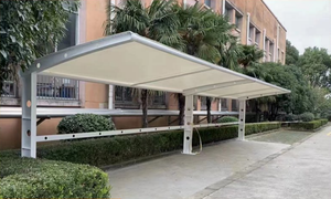 Vente directe d'abris <span class=keywords><strong>de</strong></span> voiture extérieurs <span class=keywords><strong>de</strong></span> haute qualité avec structure métallique, protection solaire et imperméables - Product Image 1