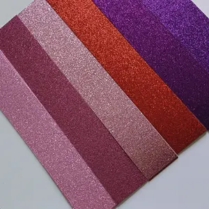 New Fashion 12*12 300gsm Gold Silver Pink Red High-quality Color Glitter Cardstock 12x12 Glitter Paper Craft Paper