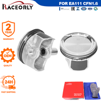 RACEORLY 036107065ET Jeu de pistons de moteur pour VW Lavida Polo EA111 1.6L CFNA avec alésage de 76,5 mm