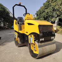 Compacteur vibrant à double tambour avec moteur haute performance pour projets routiers en asphalte (Modèle FS-080)