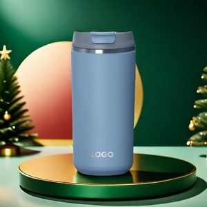 Custom Logo <b>Double</b> <b>Wall</b> Stainless Steel Travel <b>Mug</b> Vacuum Insulated Nebulizer Cup for Back to School-Coffee <b>Mug</b> - Product Image 1