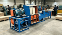 Machine de recyclage de mousse de polystyrène EPS à pressage à froid par vis, prix direct usine