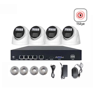 Ensembles NVR IP POE H.265, caméra de sécurité intérieure CCTV avec résolution 2K, NVR 4 canaux - Product Image 3