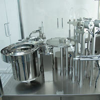 Machine automatique de remplissage et de bouchage de seringues en verre pré-remplies pour le remplissage de seringues de gel et de liquides
