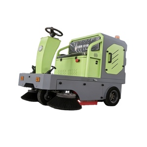 S1400 Полузакрытая электрическая самоходная уборочная машина на новой энергии с сиденьем для оператора, большой бак для воды 180 л, скорость 12 км/ч, 3-4 часа работы - Product Image 1
