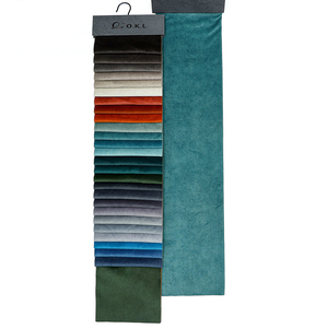 Vải Bọc Hỗn Hợp Nhung Co Giãn Molfino Chống Dầu OKL24125 Cho Sofa Hình Chữ L Bộ Bọc Nhung Mosha Phòng Khách - Product Image 5