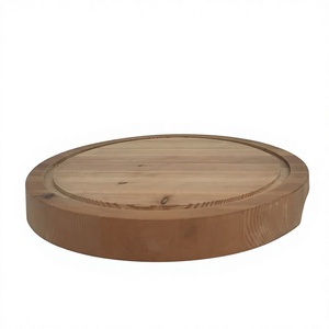Plato para Servir Pizza y Filetes de Madera Maciza AZ ENTERPRISES, Apto para Lavavajillas, Hecho en Uttar Pradesh para Cocinas Comerciales - Product Image 3