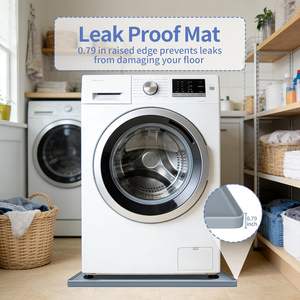 Tapete Protector de Silicona Lavable para Lavadora y Secadora, Tapete Antideslizante de Silicona para Lavadora o Secadora - Product Image 4