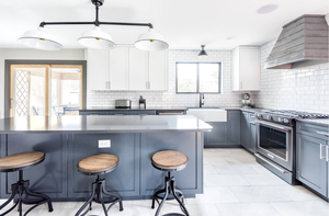 Thiết kế hiện đại đảo tủ bếp mô-đun sang trọng nhà Mở Kệ đựng thức ăn thay đồ - Product Image 6