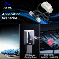 JSY-MK-229 Meter Energi Satu Kanal, Monitor Arus, Router Tenaga Surya, Pembangkit Listrik, Inverter Fotovoltaik, Meter Rel Din, RS485