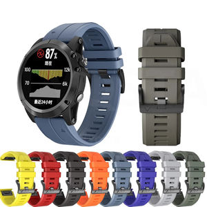 Bracelet de montre intelligent en silicone d'usine pour <span class=keywords><strong>Garmin</strong></span> Fenix 5 5Plus Forerunner935 <span class=keywords><strong>Approach</strong></span> <span class=keywords><strong>S60</strong></span> Bande durable et confortable - Product Image 1