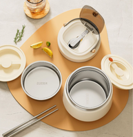 Neu eingetroffen: 304 Edelstahl Vakuum-Isolierter Thermo-Lunchbox für Mittagessen, Warmhaltefunktion, Lebensmittelaufbewahrung