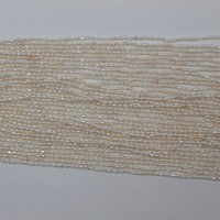 Perles de culture d'eau douce en forme de pomme de terre en gros, petites perles de riz en vrac pour la fabrication de colliers et de bijoux DIY