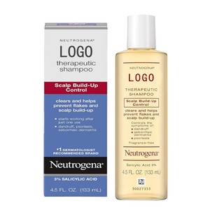 Neutrogena Therapeutic <b>Shampoo</b> 3% Salicylic Acid 4.5 Fl Oz Scalp Build Up Control - Product Image 1