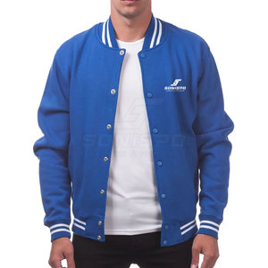 2024 High Street hommes Lettermen veste haut de gamme nouveau Design à la mode avec col montant mode pas cher pour l'hiver - Product Image 1