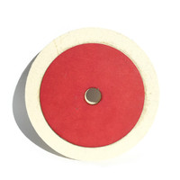 Roues de polissage en métal, meulage en acier inoxydable, fibre de laine abrasive, meuleuse d'angle, roue de polissage, 180 mm, 7 pouces, roue en laine blanche